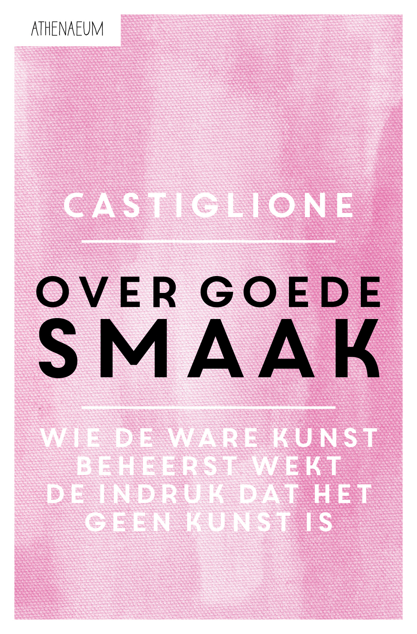 Omslag van Over goede smaak