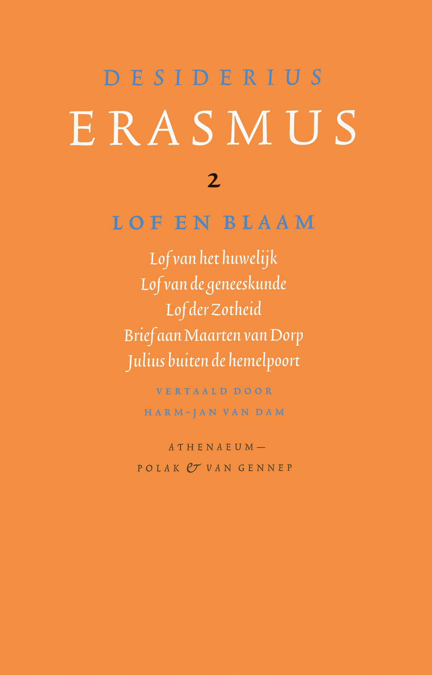Omslag van Lof en blaam