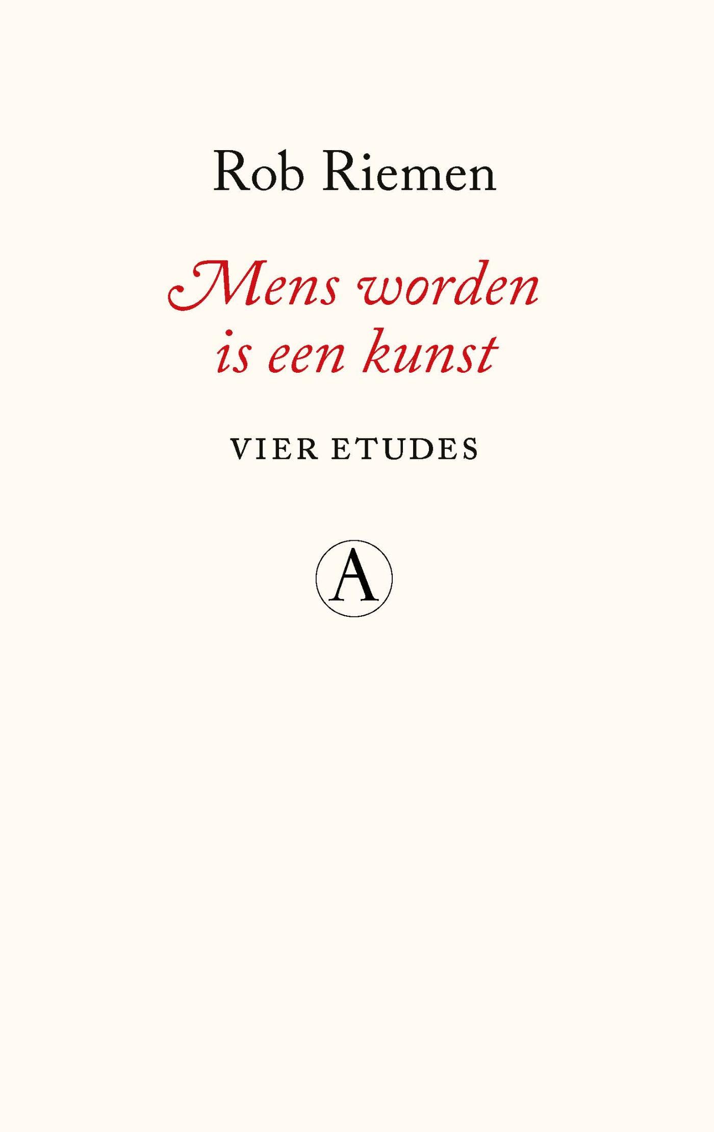 Omslag van Mens worden is een kunst