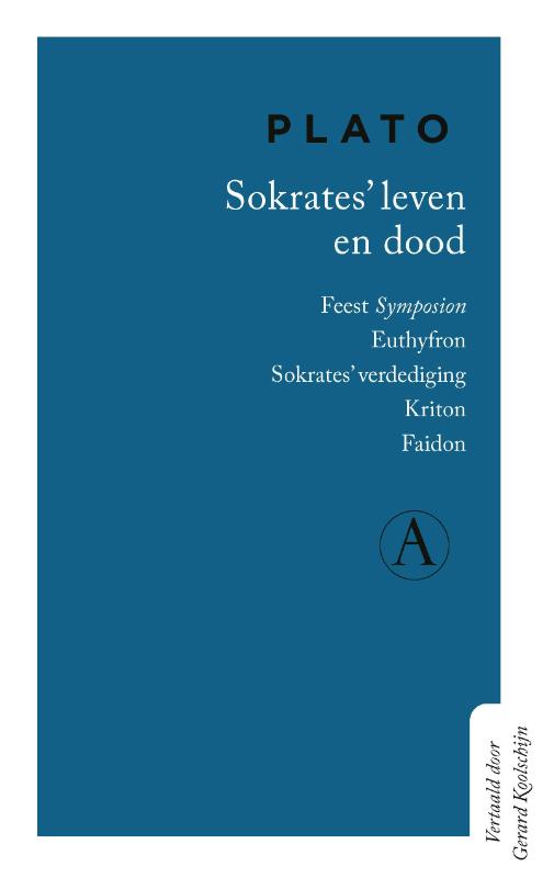 Omslag van Sokrates' leven en dood