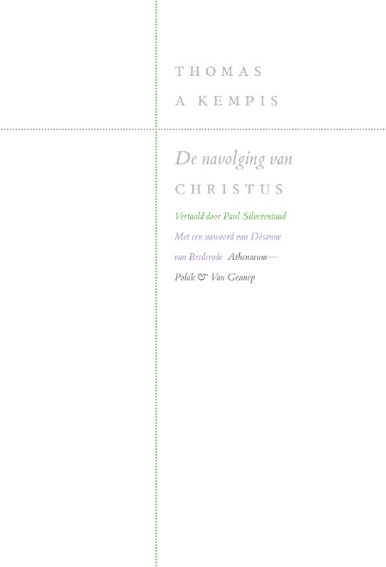 Omslag van De navolging van Christus