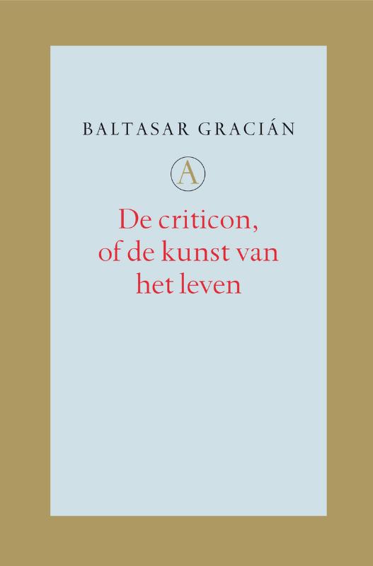 Omslag van De criticon of de kunst van het leven