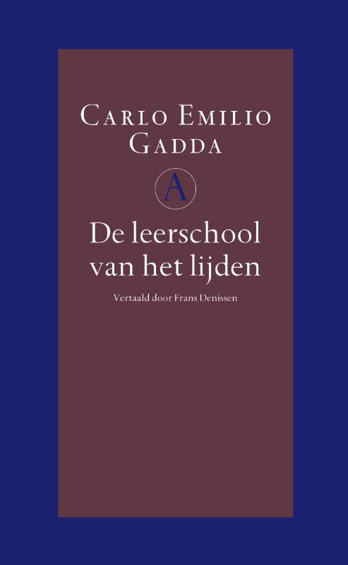 Omslag van De leerschool van het lijden