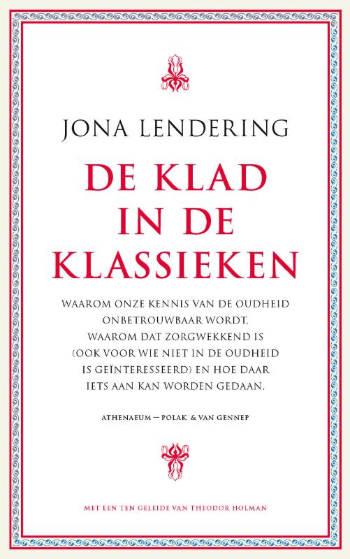Omslag van De klad in de klassieken
