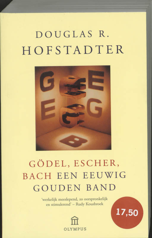 Omslag van Godel, Escher, Bach