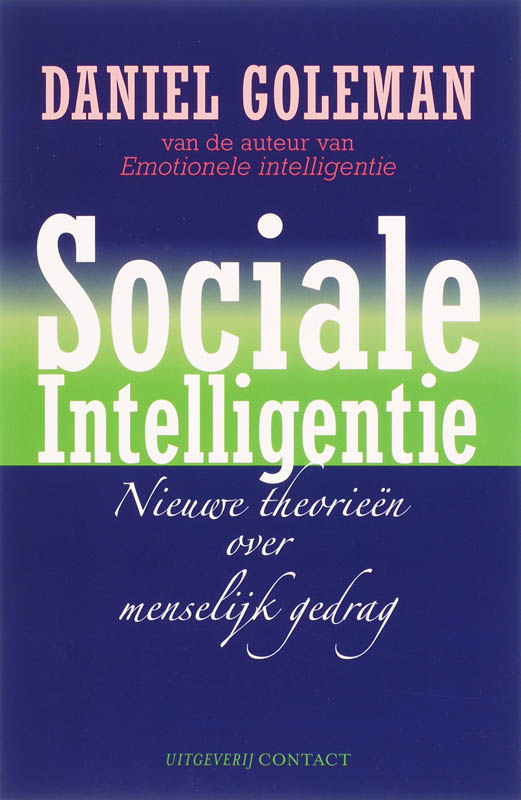 Omslag van Sociale intelligentie