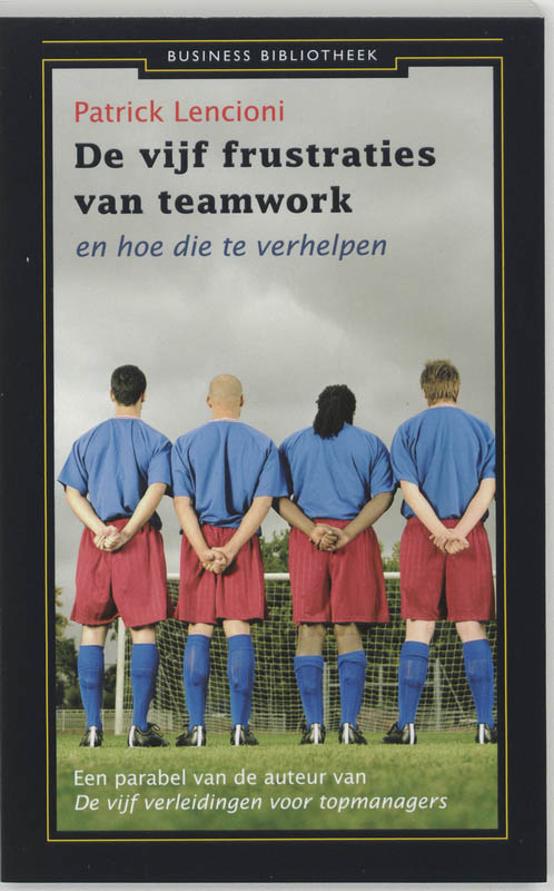 Omslag van De vijf frustraties van teamwork