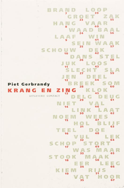 Omslag van Krang en zing