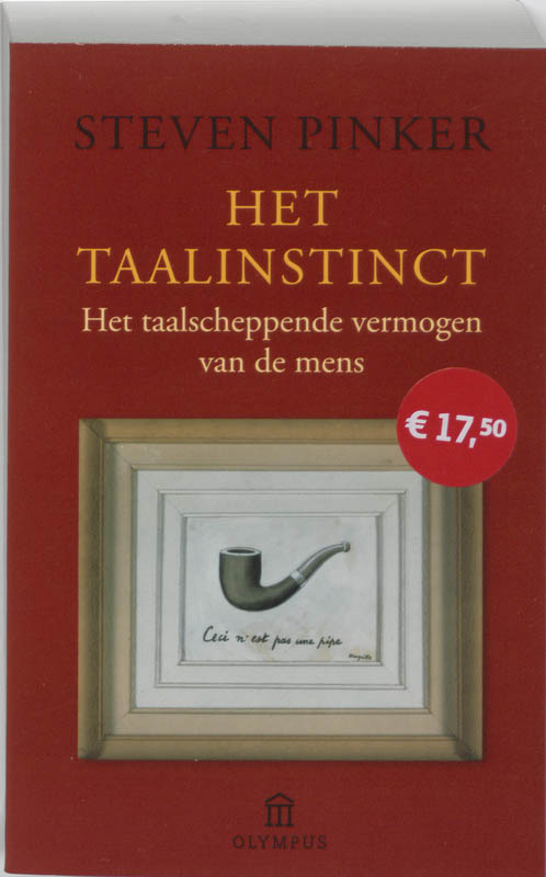Omslag van Het taalinstinct