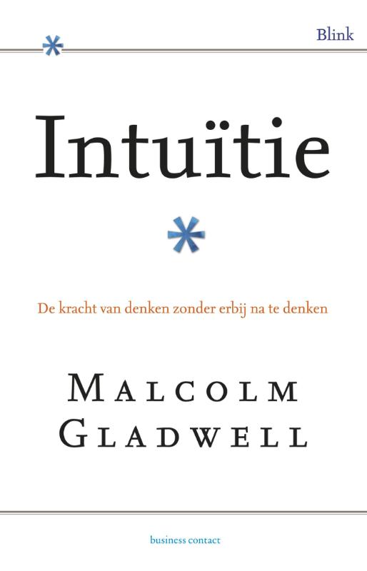 Omslag van Intuitie