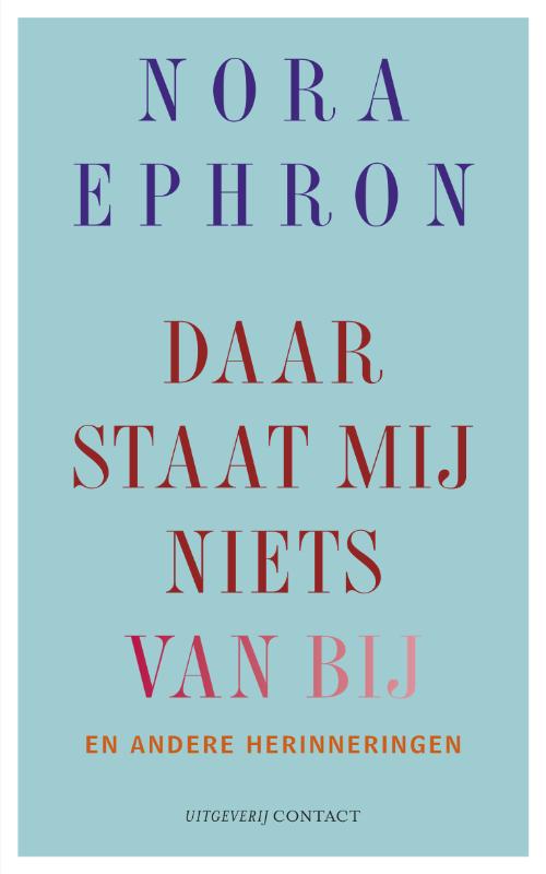 Omslag van Daar staat mij niets van bij