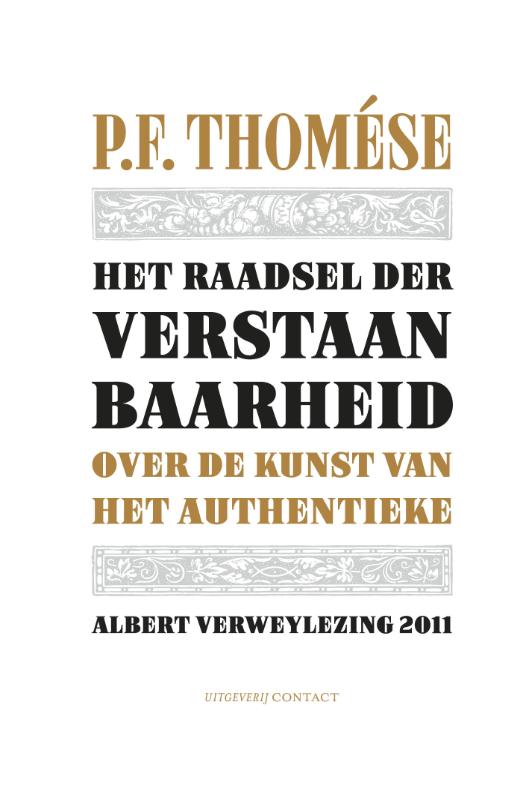 Omslag van Het raadsel der verstaanbaarheid