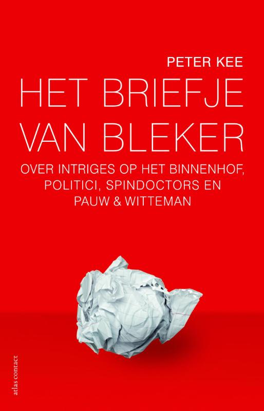 Omslag van Het briefje van Bleker