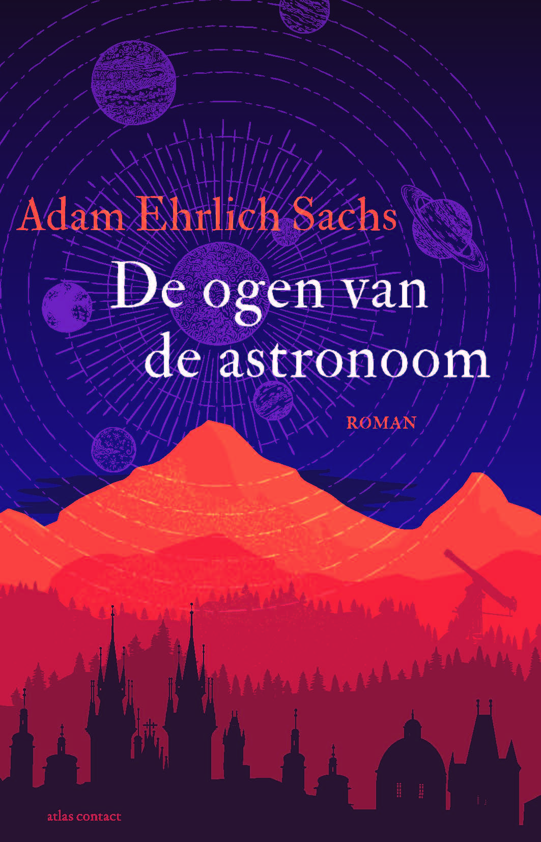 Omslag van De ogen van de astronoom