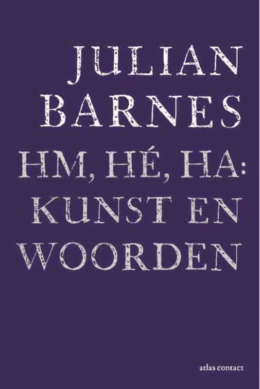 Omslag van Hm, hé, ha: kunst en woorden