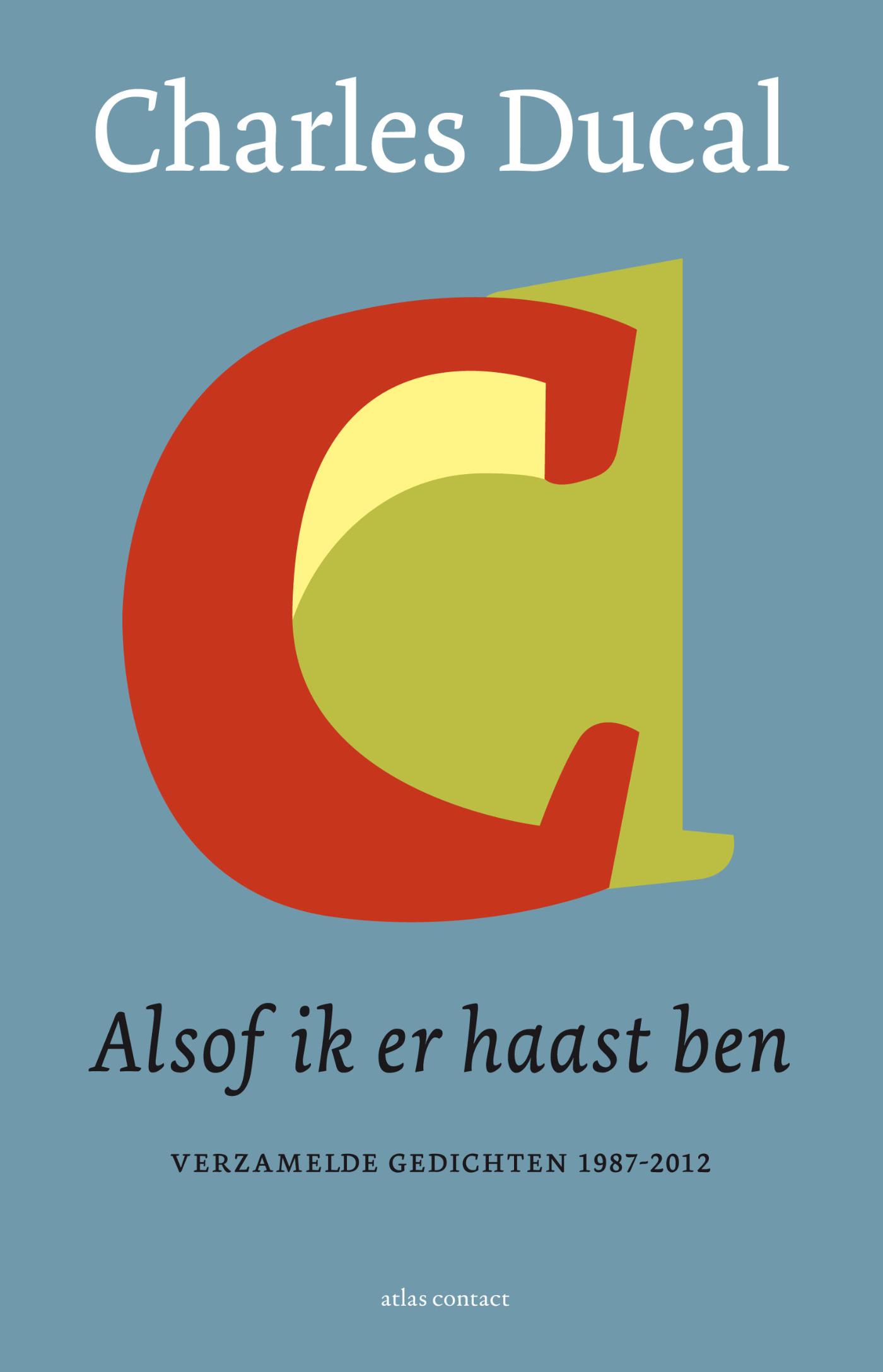 Omslag van Alsof ik er haast ben