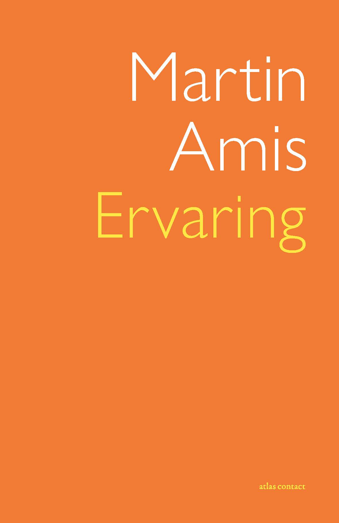 Omslag van Ervaring