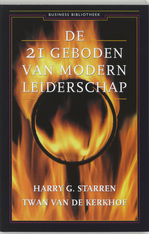 Omslag van De 21 geboden van modern leiderschap