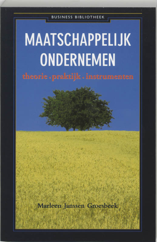 Omslag van Maatschappelijk ondernemen