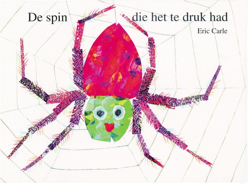 Omslag van De spin die het te druk had