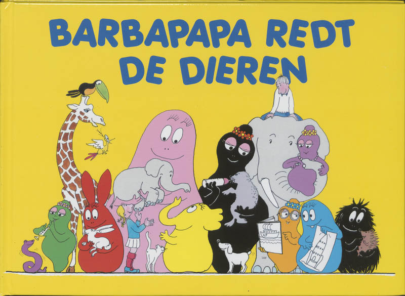 Omslag van Barbapapa redt de dieren