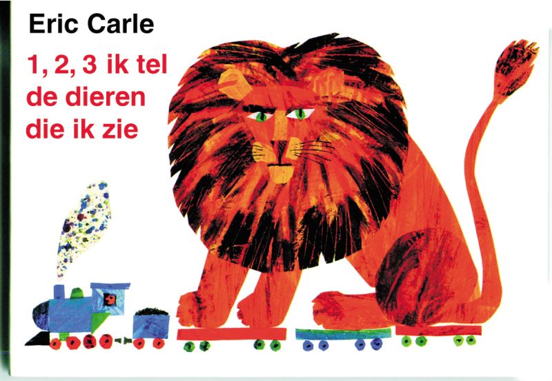 Omslag van 1,2,3 ik tel de dieren die ik zie