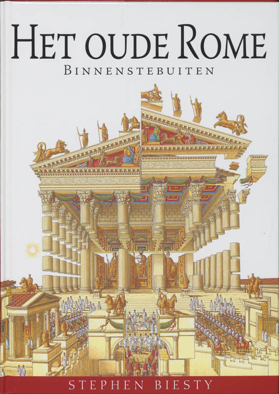 Omslag van Het oude Rome binnenstebuiten