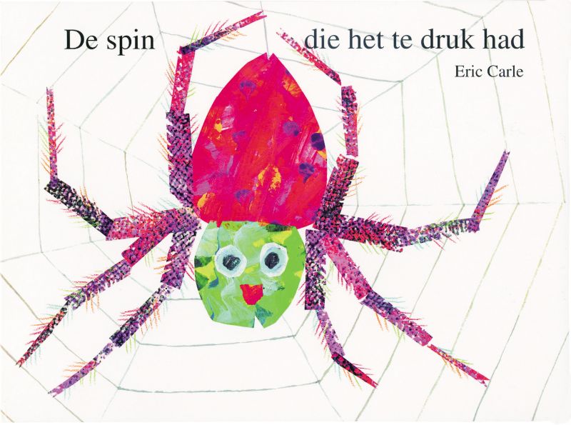 Omslag van De spin die het te druk had