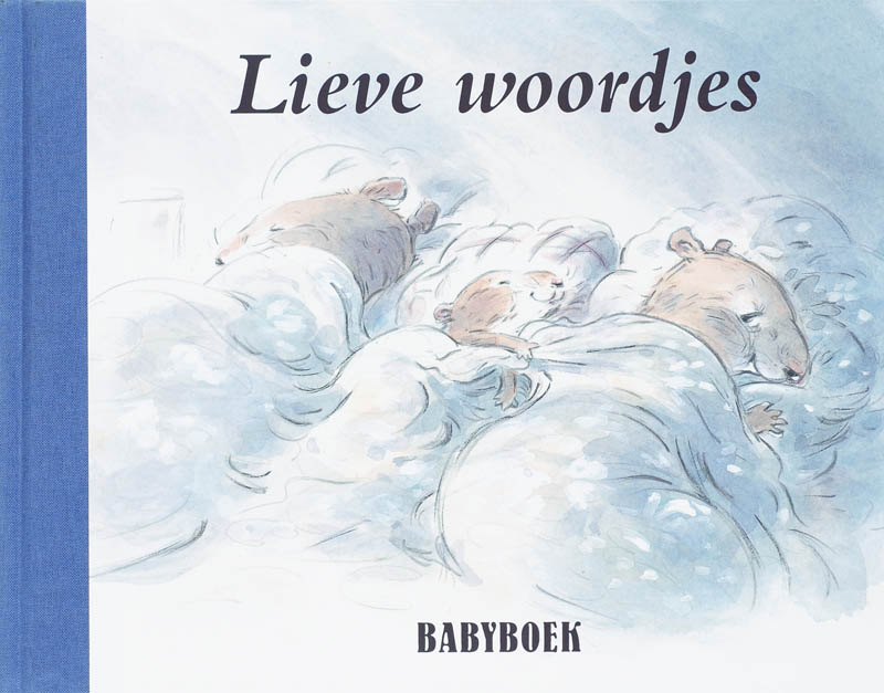 Omslag van Lieve woordjes babyboek