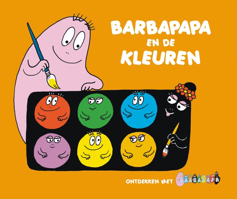 Omslag van Barbapapa en de kleuren