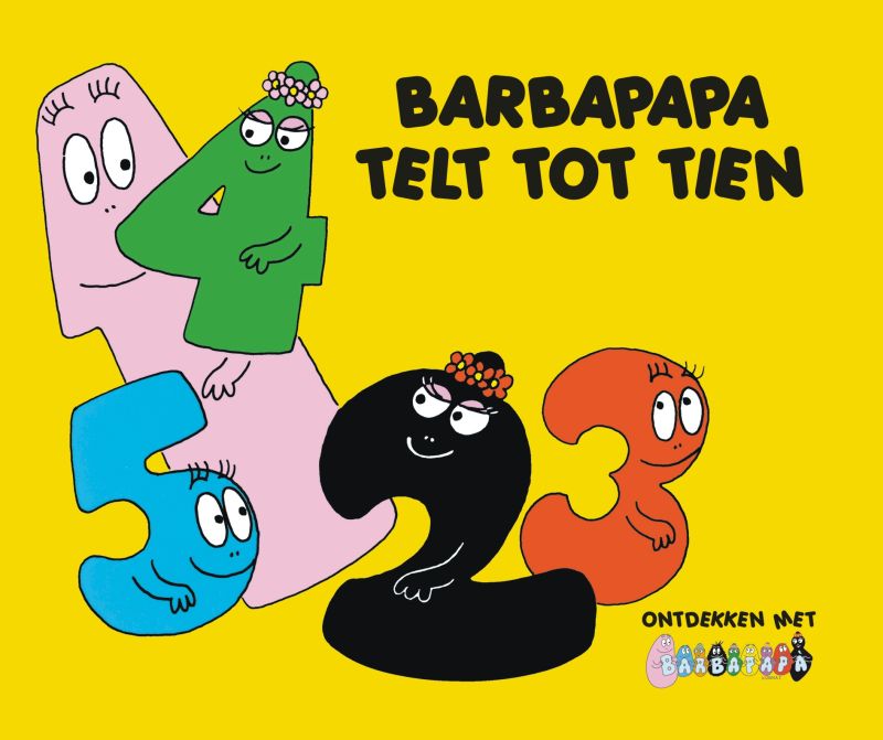 Omslag van Barbapapa telt tot tien