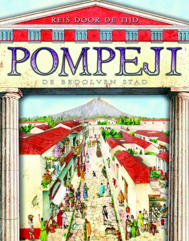 Omslag van Pompeji Reis door de tijd