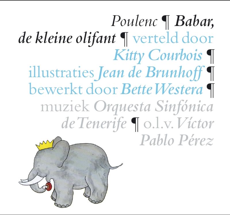 Omslag van Babar, de kleine olifant