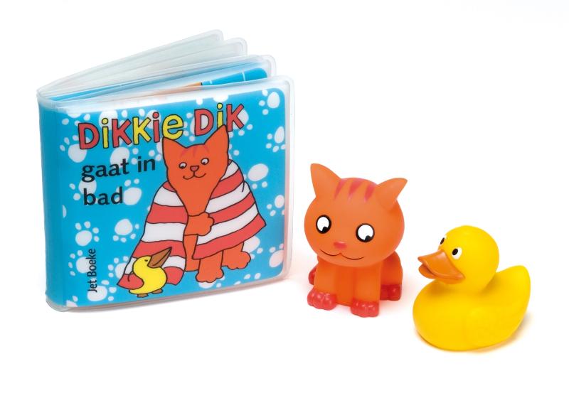 Omslag van Dikkie Dik gaat in bad