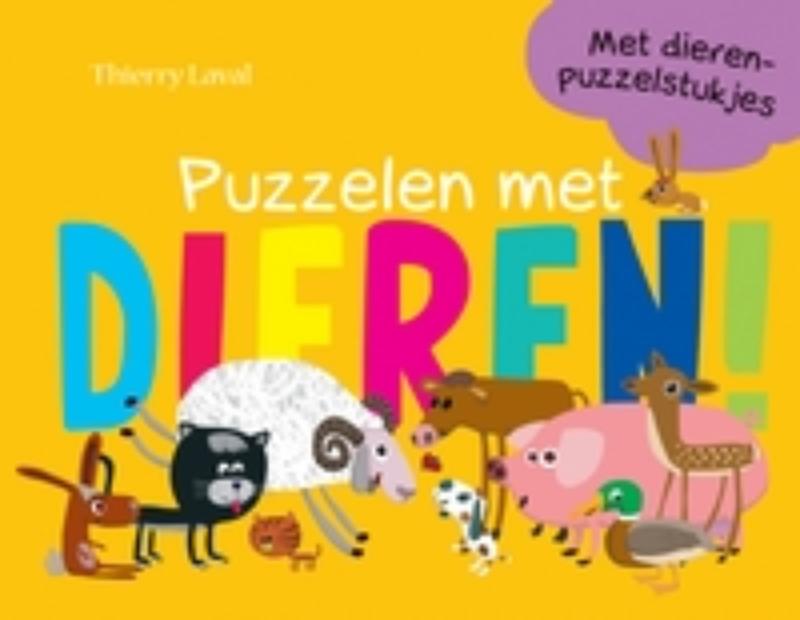 Omslag van Puzzelen met dieren