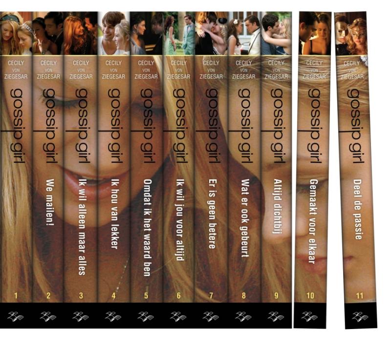 Omslag van Gossip Girl tv-edities deel 1 t/m 11
