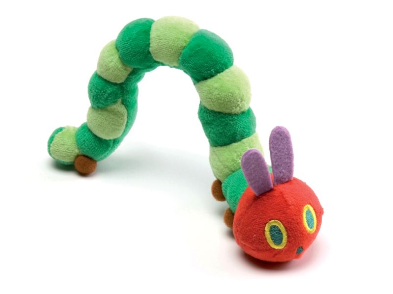 Omslag van Pluchen Rupsje Nooitgenoeg 28 cm (5 ex.)