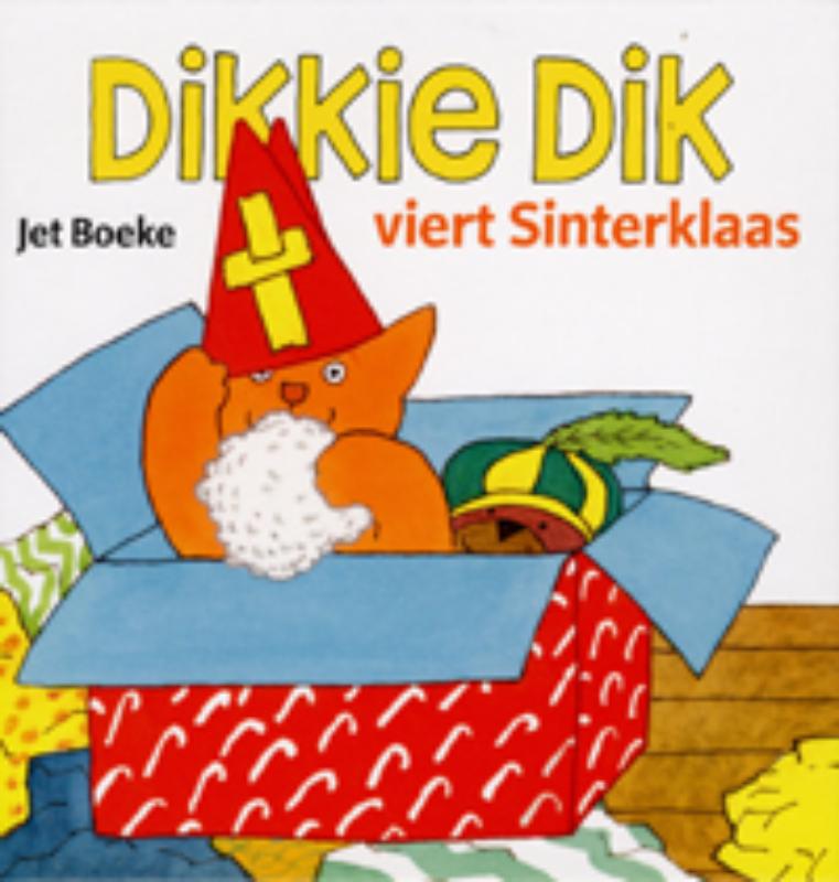 Omslag van Dikkie Dik viert Sinterklaas