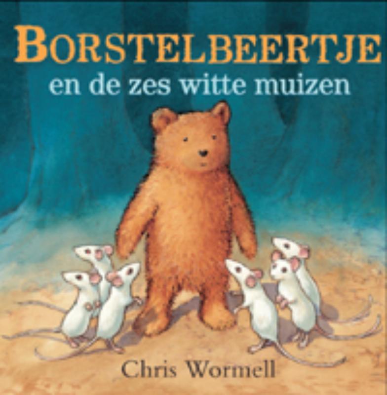 Omslag van Borstelbeertje en de zes witte muizen