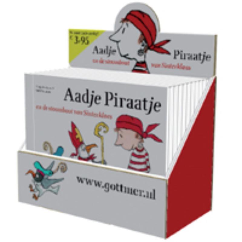 Omslag van Aadje piraatje en de stoomboot van sinterklaas 10 ex