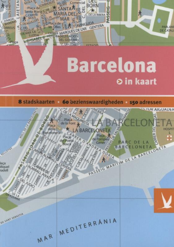 Omslag van Barcelona in kaart