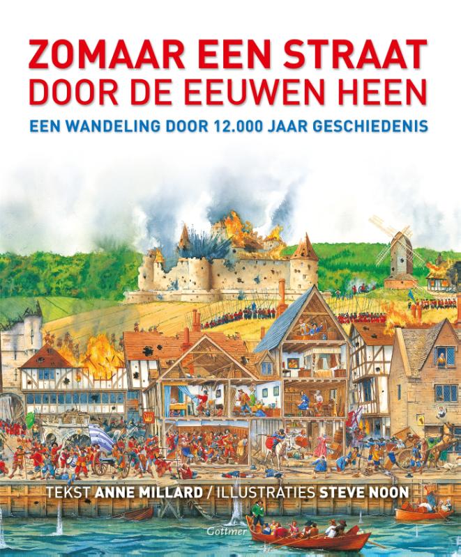 Omslag van Zomaar een straat door de eeuwen heen