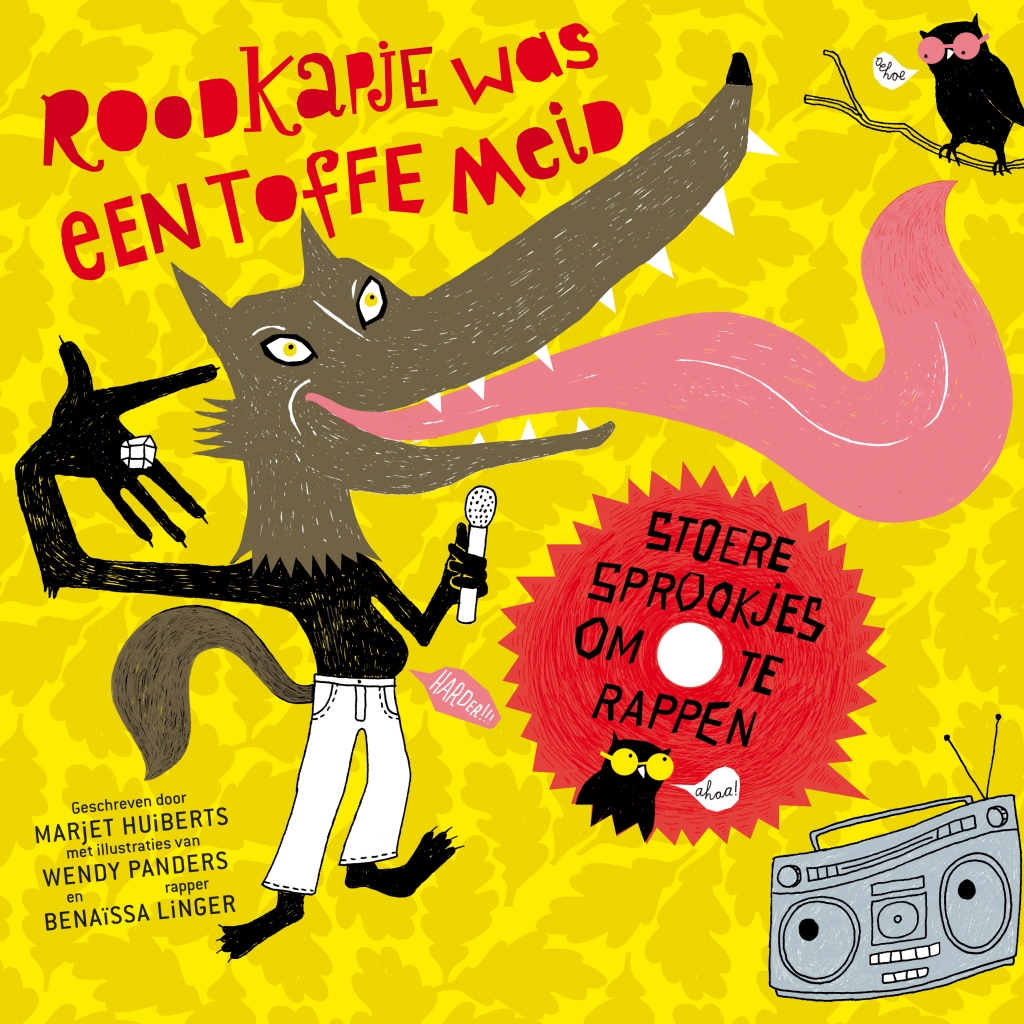 Omslag van Roodkapje was een toffe meid