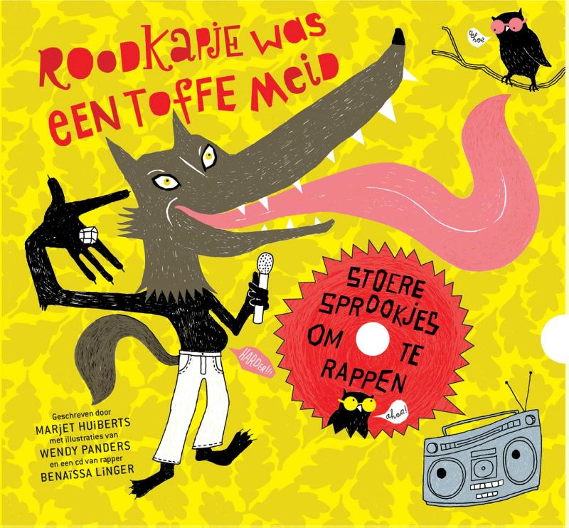 Omslag van Roodkapje was een toffe meid