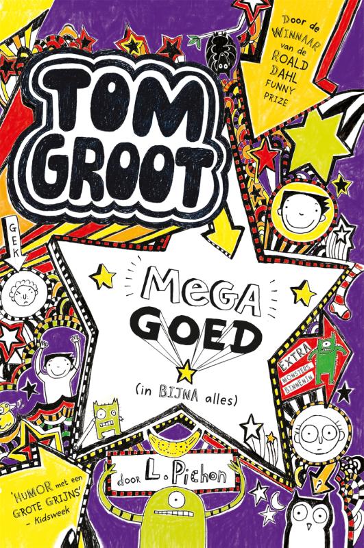 Omslag van Tom Groot mega goed (in bijna alles)