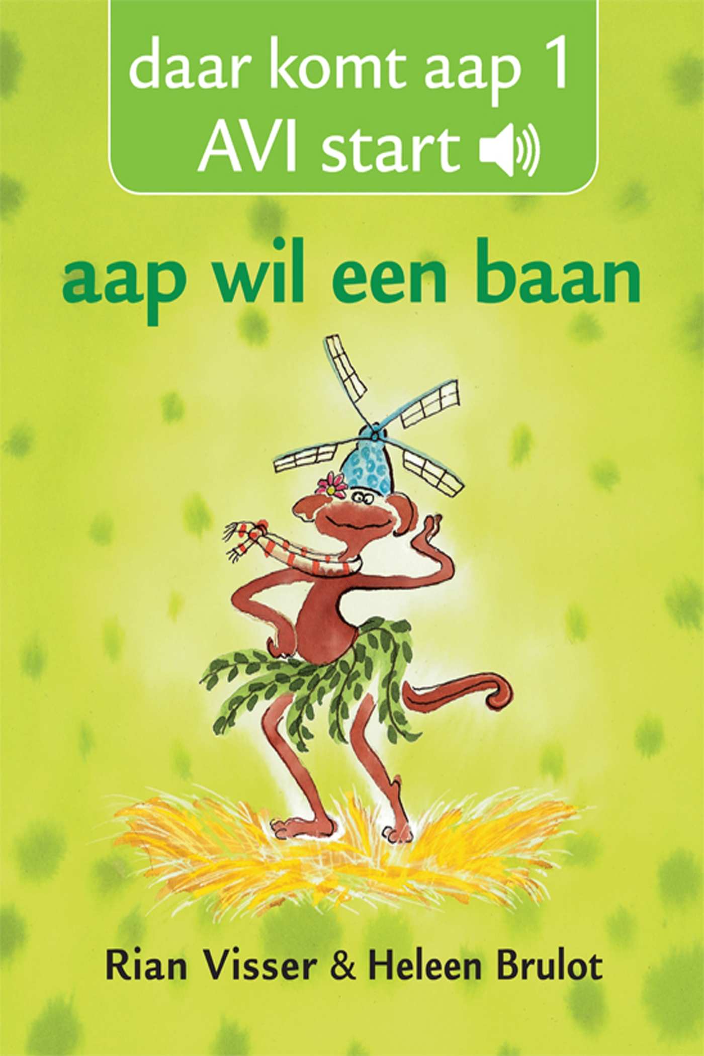 Omslag van 1: Aap wil een baan
