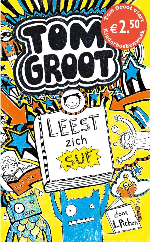 Omslag van Tom Groot leest zich suf