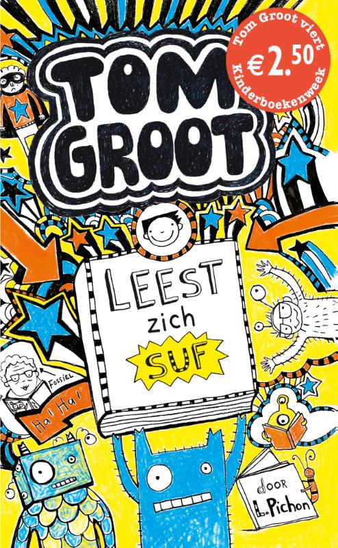 Omslag van Tom Groot leest zich suf