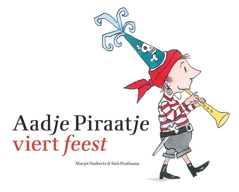 Omslag van Aadje Piraatje viert feest