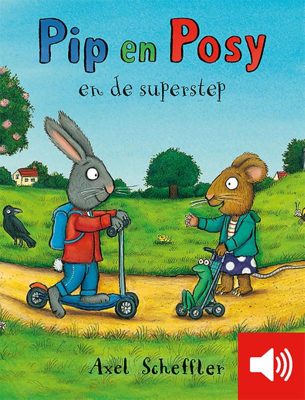 Omslag van Pip en Posy en de superstep